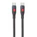Кабел Remax Lesu Pro USB - C към 1m 100W черен