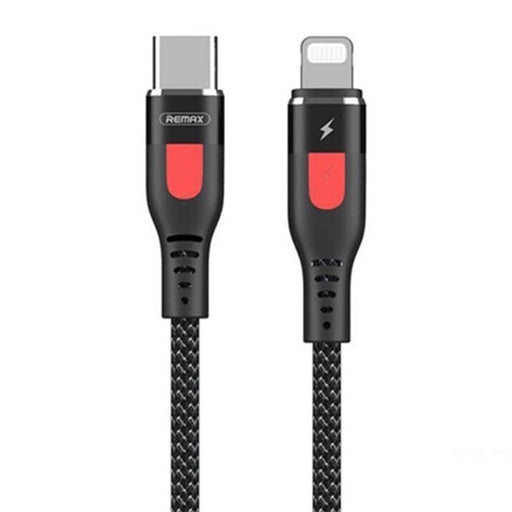 Кабел Remax Lesu Pro USB - C към Lightning 1m черен