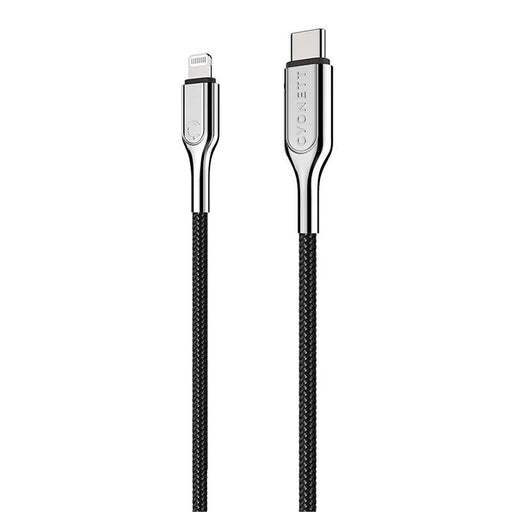 Кабел Cygnett Armoured USB - C към Lightning 12W 1m черен