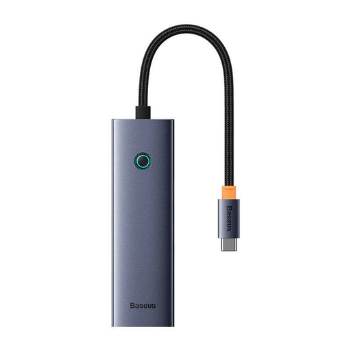 4в1 Хъб Baseus UltraJoy USB - C към USB 3.0 сив