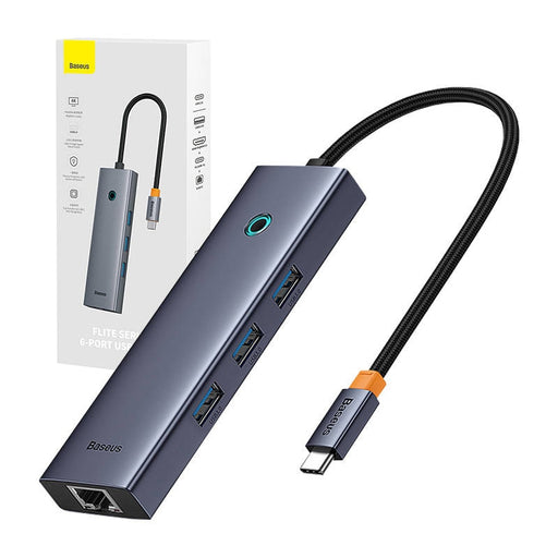 6в1 Хъб Baseus UltraJoy USB - C към 1x HDMI4K@30Hz