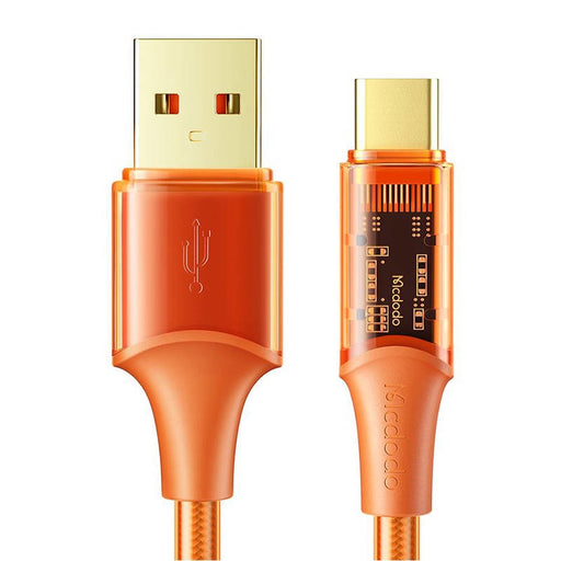 Кабел Mcdodo CA - 3150 USB - C 6A 1.8m оранжев