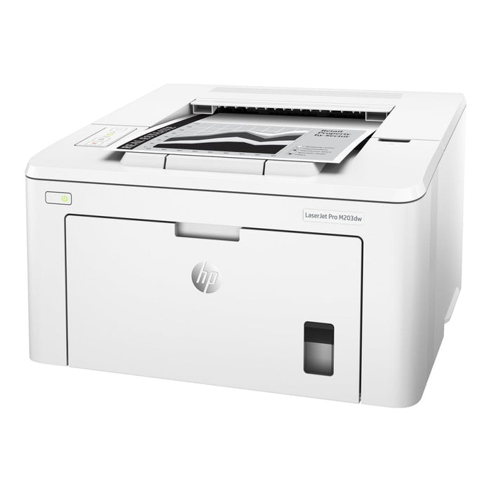 Принтер HP LaserJet Pro M203dw A4 A5 A6 B5 1200 x dp