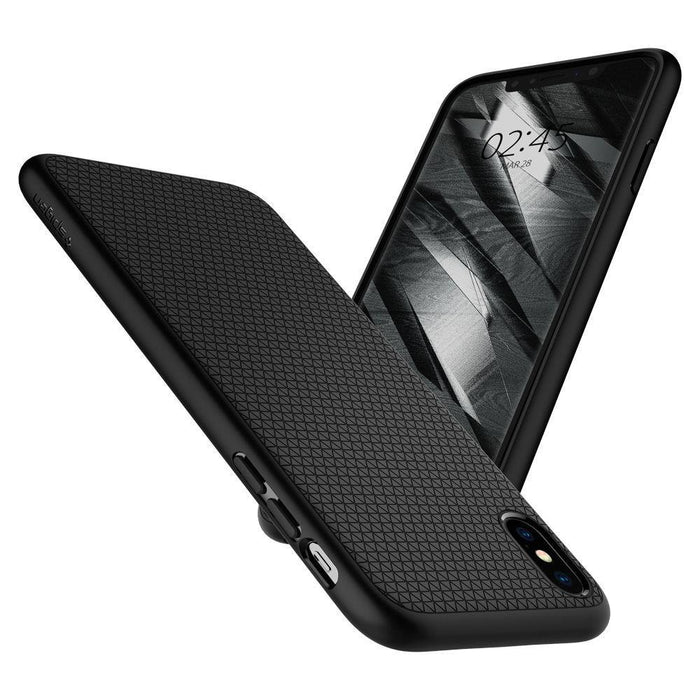 Калъф Spigen Liquid Air iPhone X/XS Matte Black