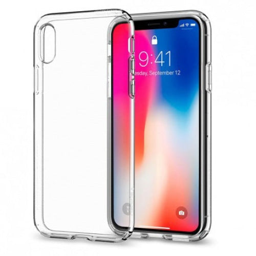 Калъф за телефон Spigen Liquid Crystal Iphone X/Xs Clear