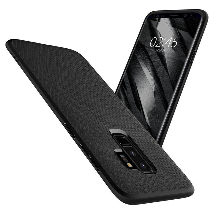 Spigen Liquid Air Galaxy S9 + Plus Matte Black Черен