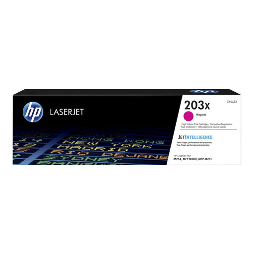 Consumable HP 203Х Original LaserJet Toner Cartridge Magenta