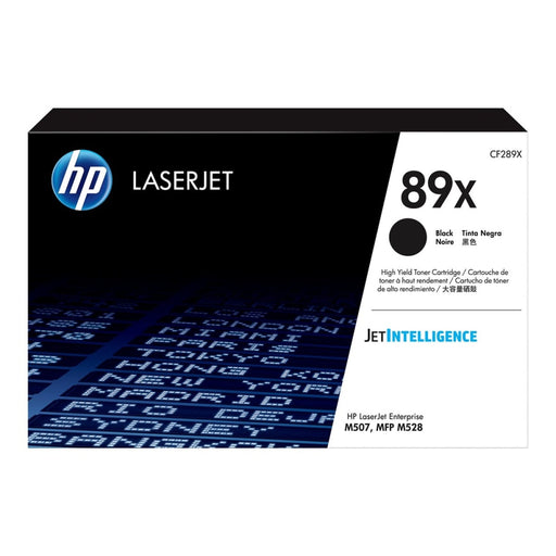 Consumable HP 89X Black LaserJet Toner Cartridge 10 000p