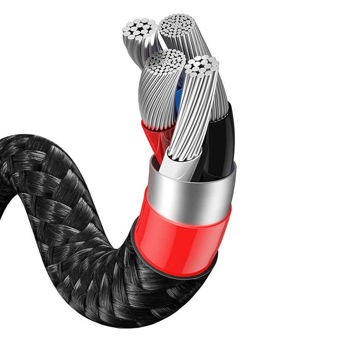 3в1 Кабел за зареждане Baseus кабел USB към Micro 