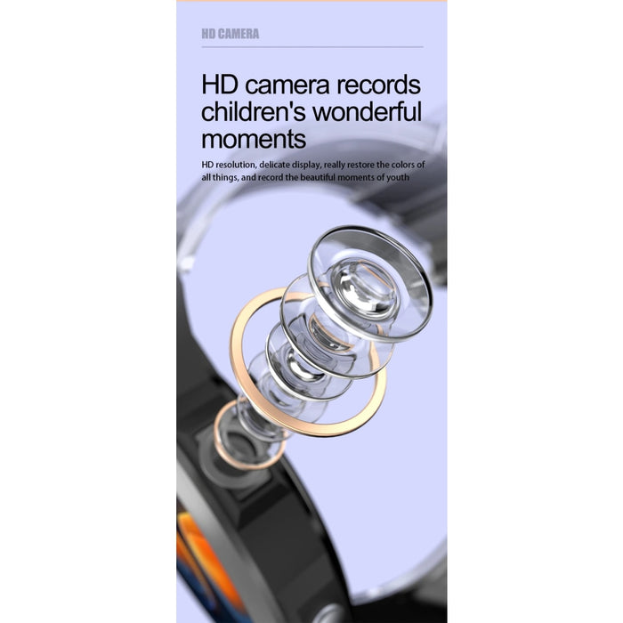 Смарт часовник за деца и ученици детски Vektros VM56 Водоустойчив IPX7, 4G, камера, GPS WI-FI, SOS видео повикване, контрол на локацията