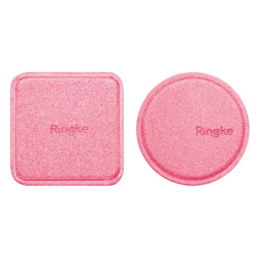 Комплект метални плочи за магнитна поставка Ringke Розов