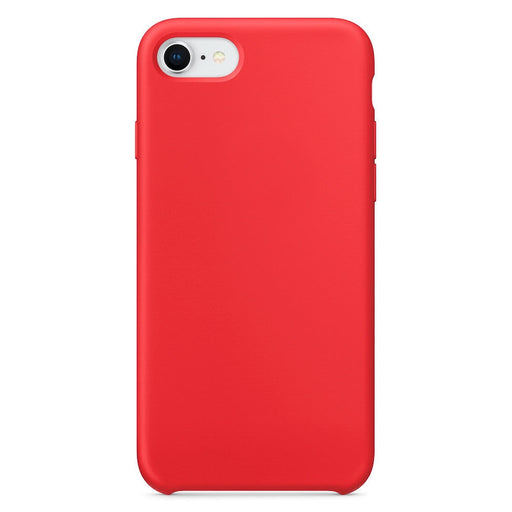 Калъф за телефон Silicone Flexible Rubber iPhone 7/ 8 червен