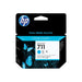 HP 711 original ink cartridge cyan standard capacity 3