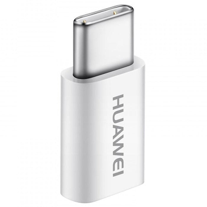 Адаптер USB Huawei Type-C - MicroUSB AP52, Бял 4071259