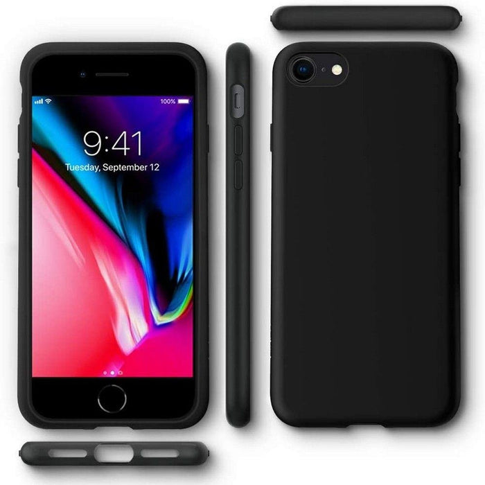 Spigen Liquid Crystal Iphone 7/8 Matte Black Черен