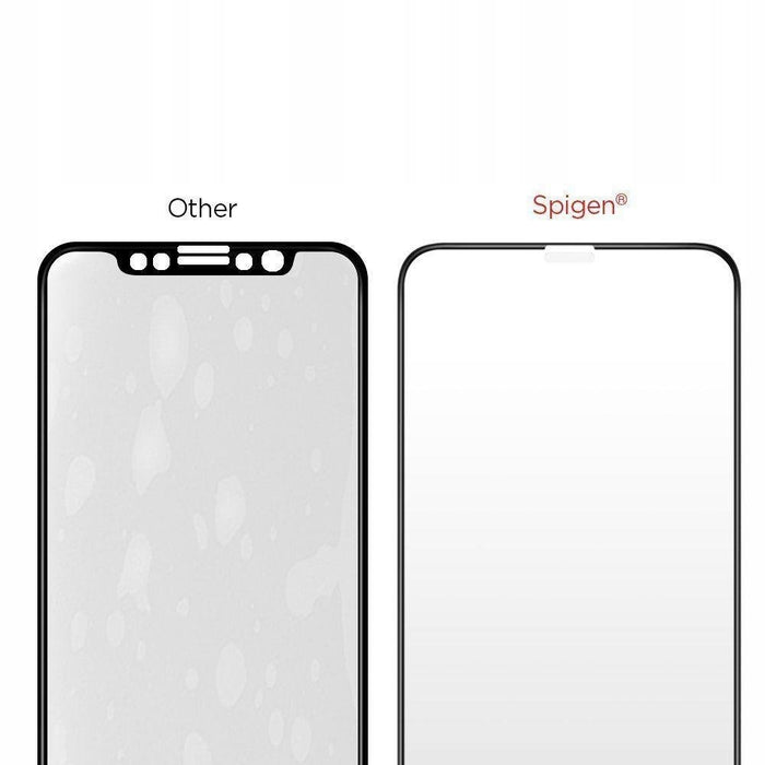 Стъклен протектор Spigen Glass FC за iPhone XR Black
