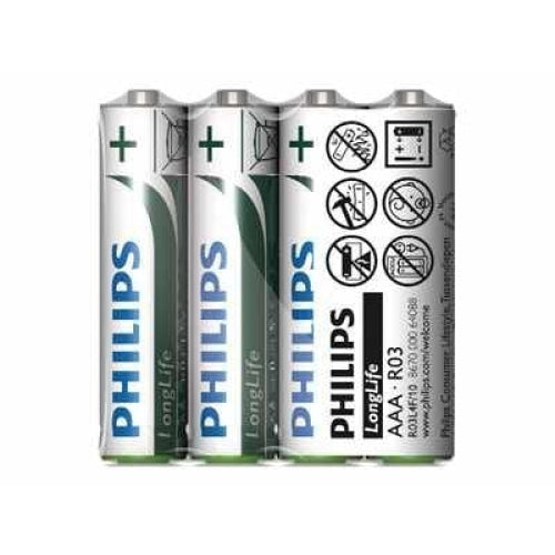 PHILIPS Longlife батерия R03 AAA E 4бр.