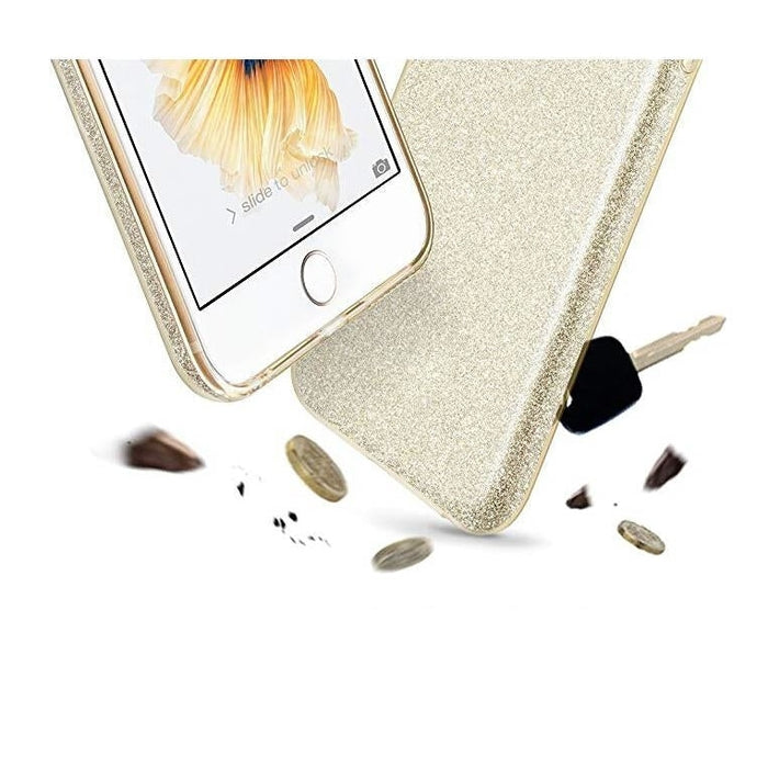 Кейс Wozinsky Glitter Case за iPhone XS Max червен