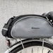 2в1 Багажник с презрамка за велосипед Wozinsky 13l Черен
