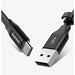 Кабел Baseus Nimble USB към USB - C 2A 0.23m Черен