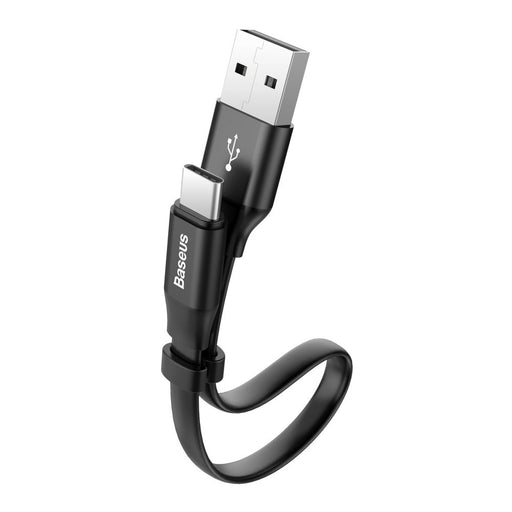 Кабел Baseus Nimble USB към USB - C 2A 0.23m Черен