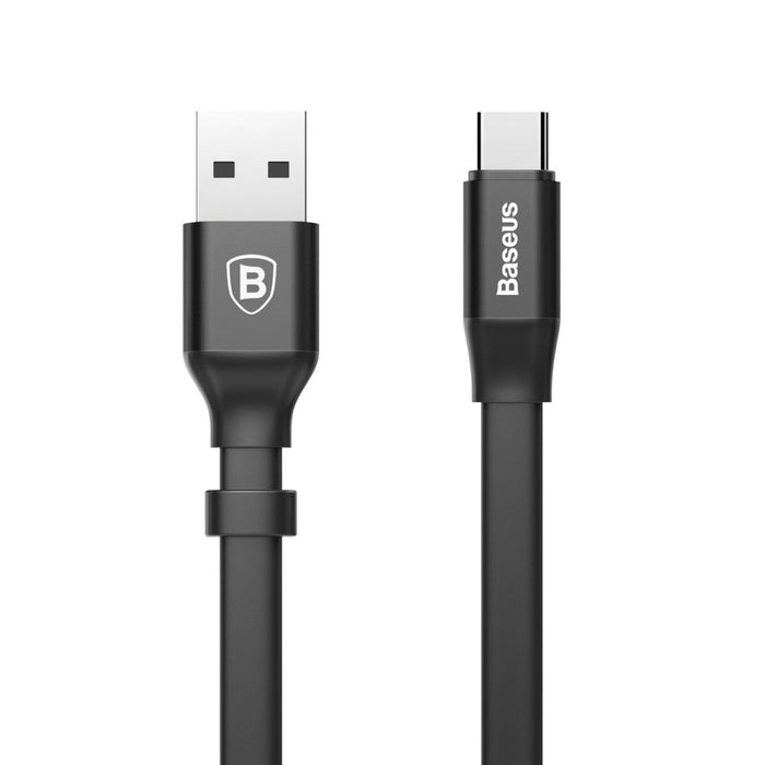 Кабел Baseus Nimble USB към USB - C 2A 0.23m Черен