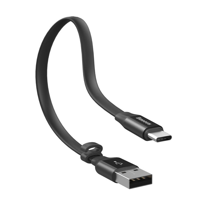 Кабел Baseus Nimble USB към USB - C 2A 0.23m Черен