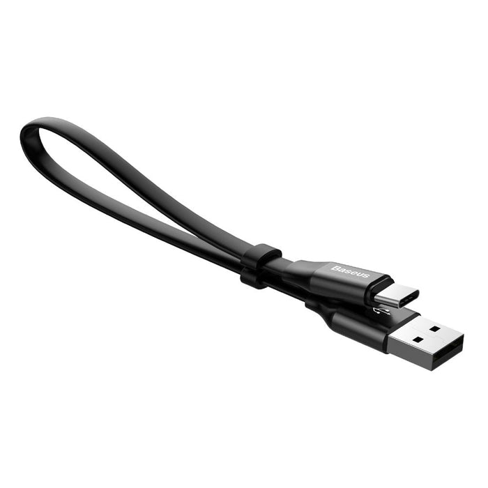 Кабел Baseus Nimble USB към USB - C 2A 0.23m Черен