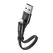 Кабел Baseus Nimble USB към Lightning 2A 0.23m Черен