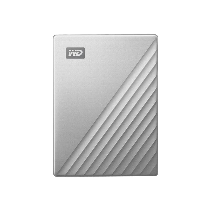 Външен HDD WD My Passport Ultra 4TB Silver USB-C/USB3.0 HDD 2.5inch Metal finish RTL portable extern