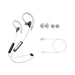 PHILIPS Безжични спортни слушалки за уши с микрофон бели
