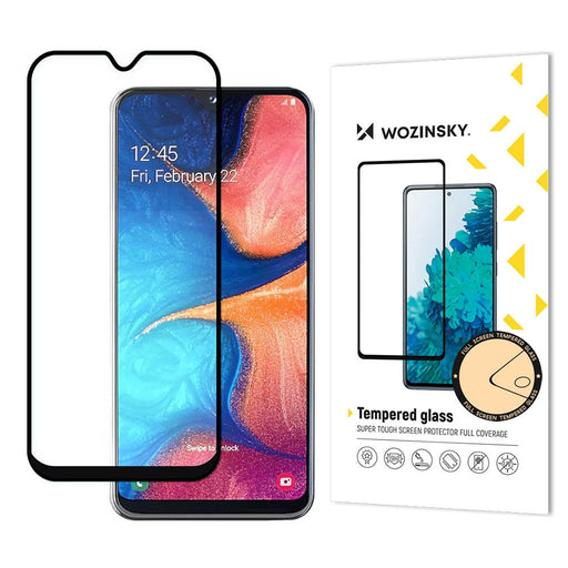 Протектор Wozinsky Full Glue за Galaxy A20e черен