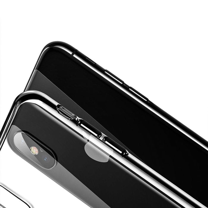 Прозрачен калъф Baseus за iPhone XS Max Черен