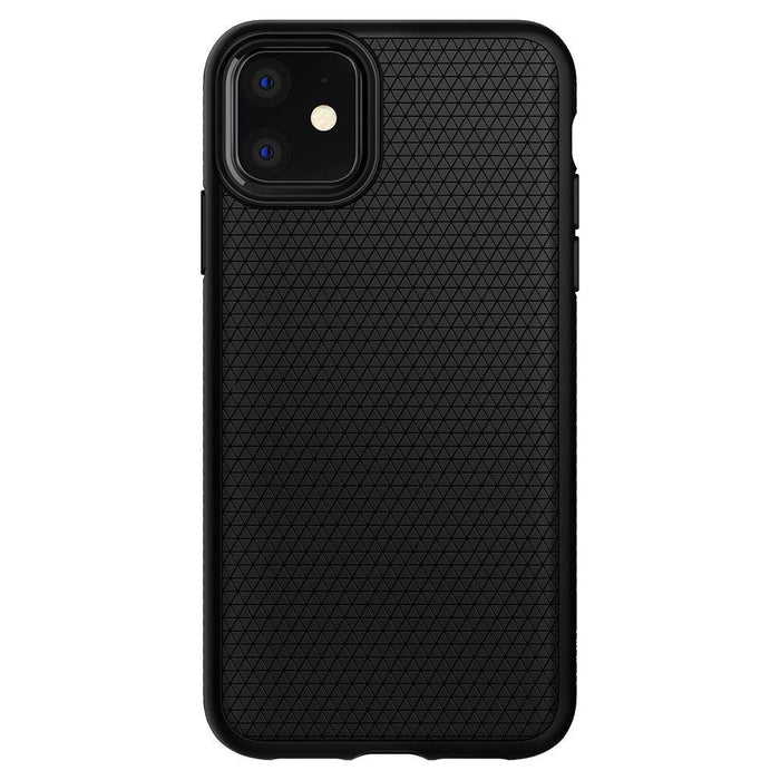 Предпазен калъф Spigen Liquid Air iPhone 11 Matte Black