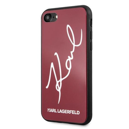 Калъф за телефон Karl Lagerfeld Red Signature