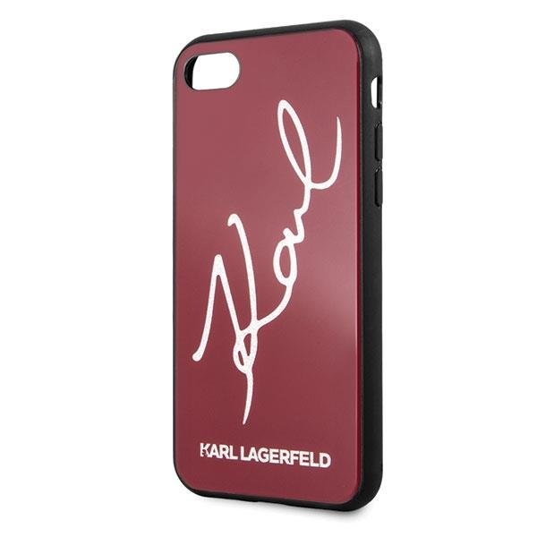 Калъф за телефон Karl Lagerfeld Red Signature