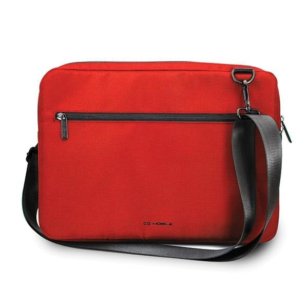 Ferrari Urban Collection Bag - дизайнерска чанта с презрамка за Macbook Pro 13 и лаптопи до 13 инча (червен)