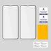 Защитно фолио Spigen Full Cover за iPhone XS / X Black