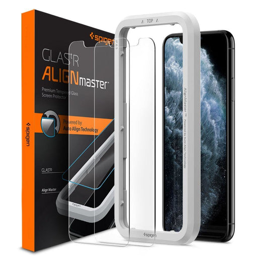 Протектор Spigen Alm Glas.Tr Slim 2 - Pack iPhone 11