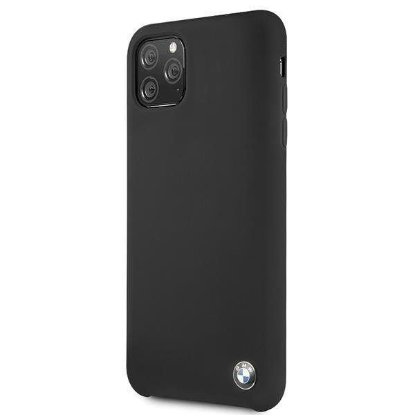 Калъф BMW Silicone за iPhone 11 Pro Max Black