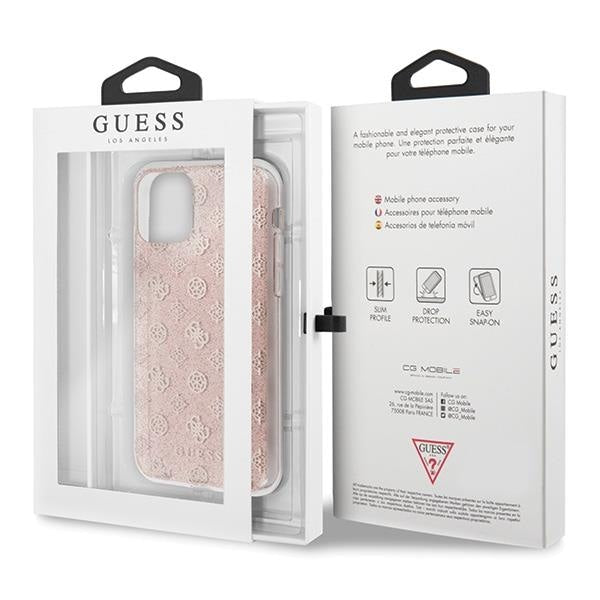 Кейс Guess GUHCN58TPERG за iPhone 11 Pro розов