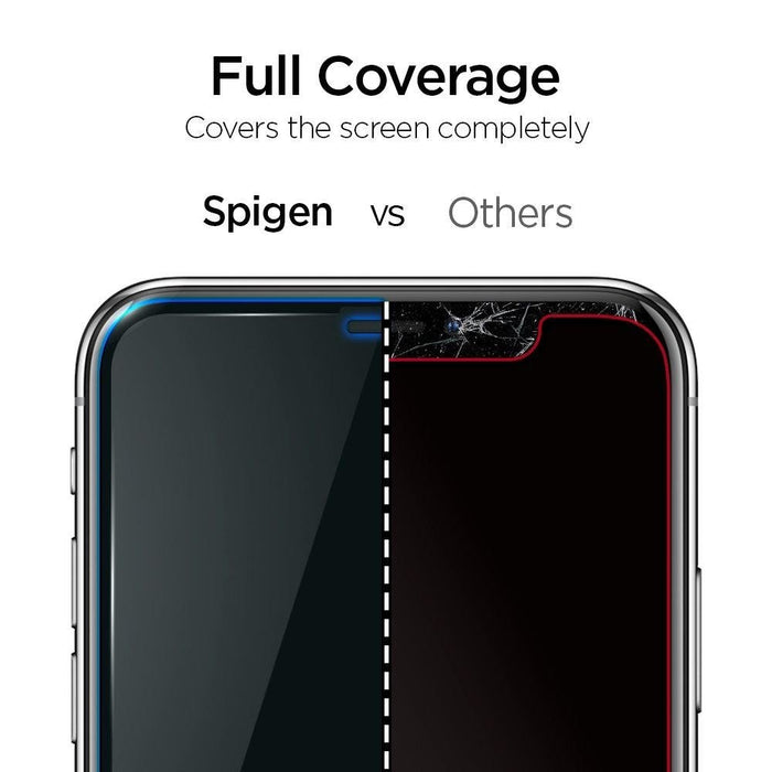 Стъклен протектор Spigen ALM Glass FC за iPhone 11 Black