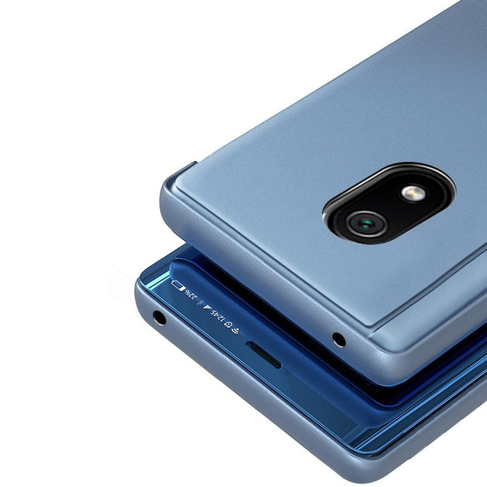 Калъф за телефон Clear View за Xiaomi Redmi 8A, син