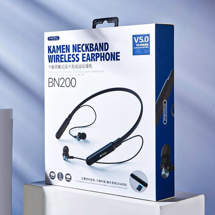 Безжични слушалки Proda Kamen PD - BN200 TWS Bluetooth черен