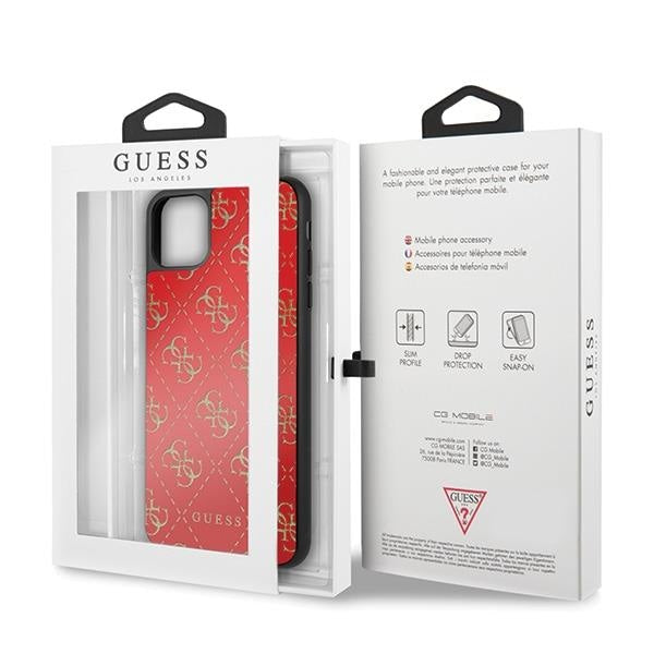 Кейс Guess Double Layer Glitter за Apple iPhone 11