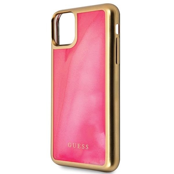 Кейс Guess Glow in the Dark за Apple iPhone 11 Pro Max Розов