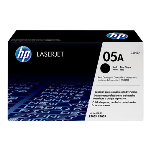 HP 05A LaserJet original toner cartridge black standard