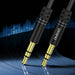 Аудио Кабел Dudao Long Extensible 3.5mm към 170cm черен