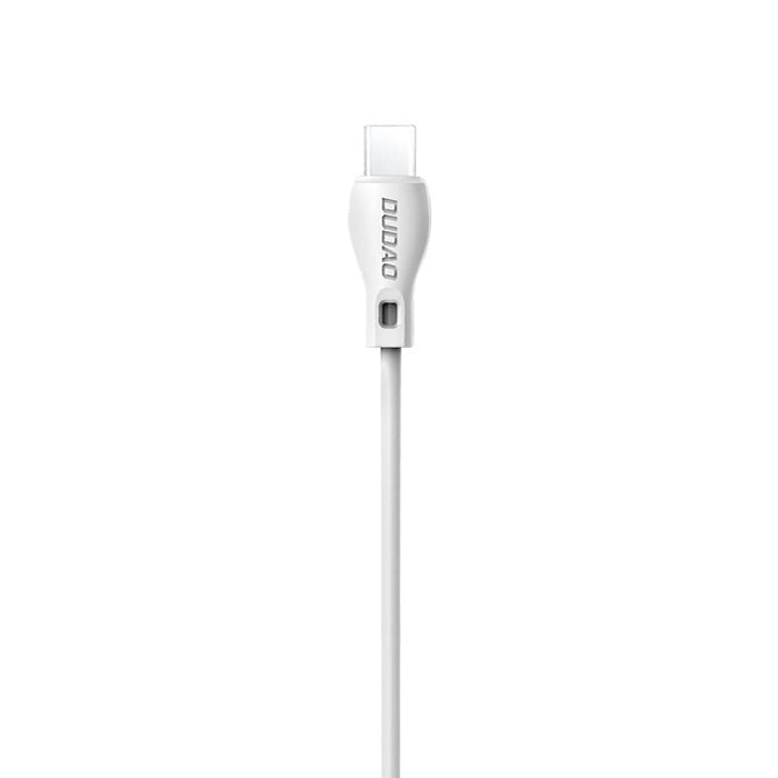 Кабел Dudao L4T USB-C, 2.1А, 2m, бял
