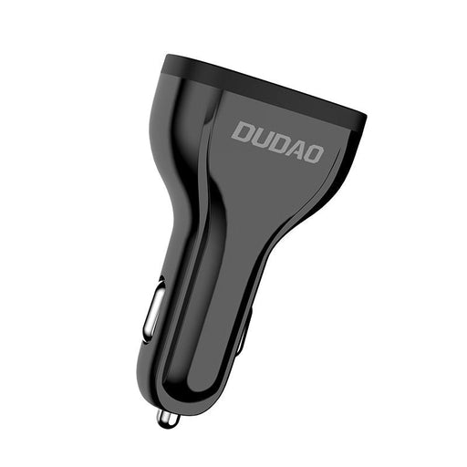 Зарядно за кола Dudao QC3.0 2.4A 18W 3x USB Черен
